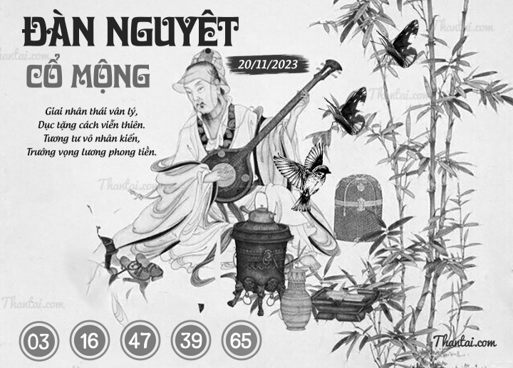 ĐÀN NGUYỆT CỔ MỘNG 05/11/2023