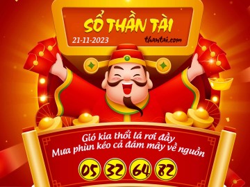 SỔ THẦN TÀI 21/11/2023