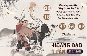 HOÀNG ĐẠO TUẦN 21/11/2023