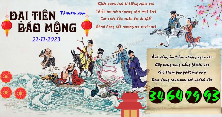 Đại Tiên Báo Mộng 06/11/2023