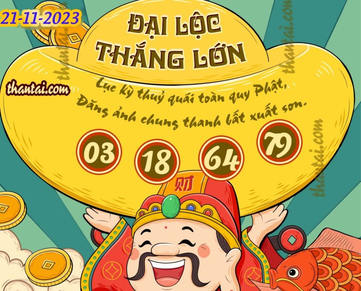 ĐẠI LỘC THẮNG LỚN 06/11/2023
