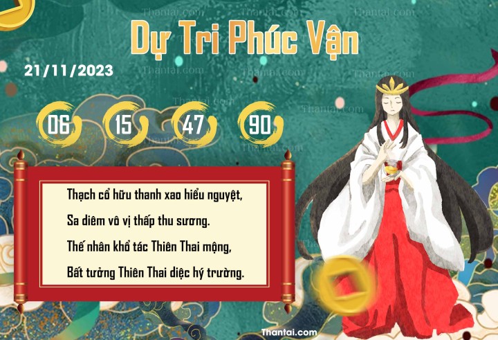 DỰ TRI PHÚC VẬN 06/11/2023