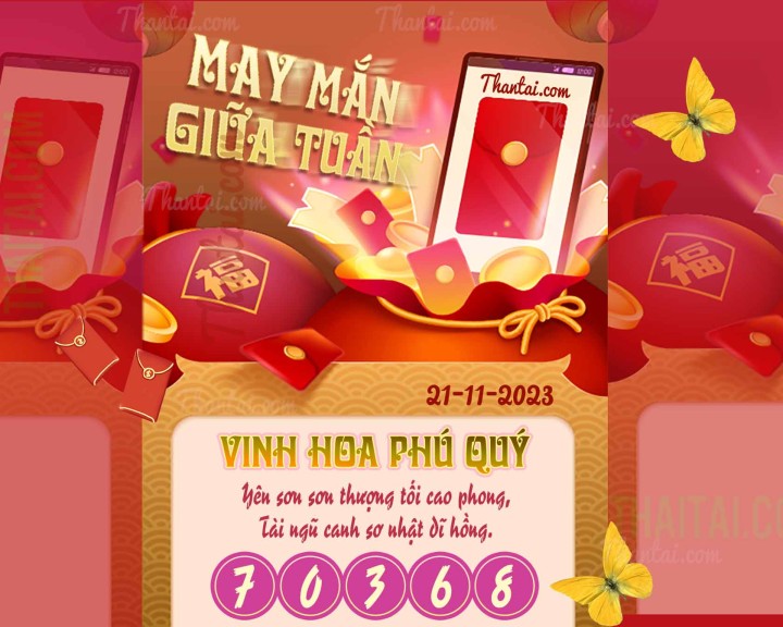 May Mắn Giữa Tuần 06/11/2023
