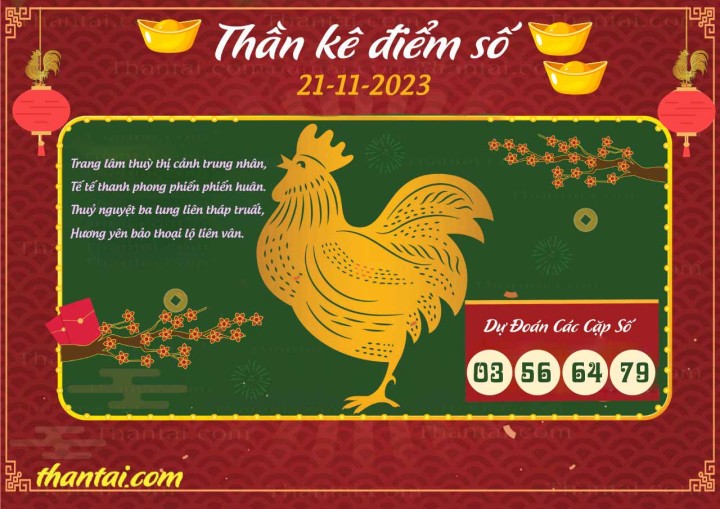 Thần Kê Điểm Số 06/11/2023