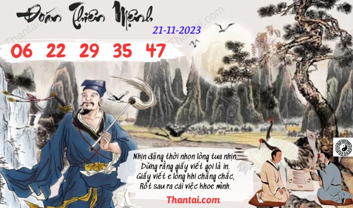 Đoán Thiên Mệnh 06/11/2023