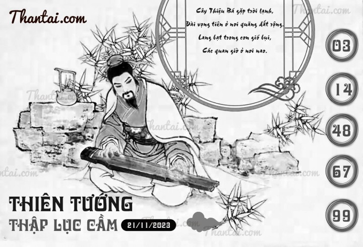 THIÊN TƯỚNG THẬP LỤC CẦU 06/11/2023