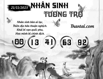 NHÂN SINH TƯƠNG TRỢ 21/11/2023