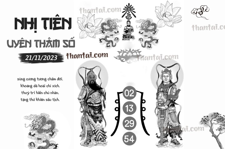 NHỊ TIÊN UYÊN THÂM SỐ 06/11/2023