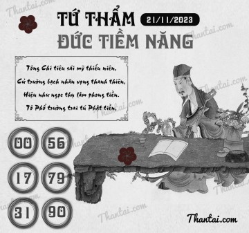 TỨ THẨM ĐỨC TIỀM NĂNG 21/11/2023