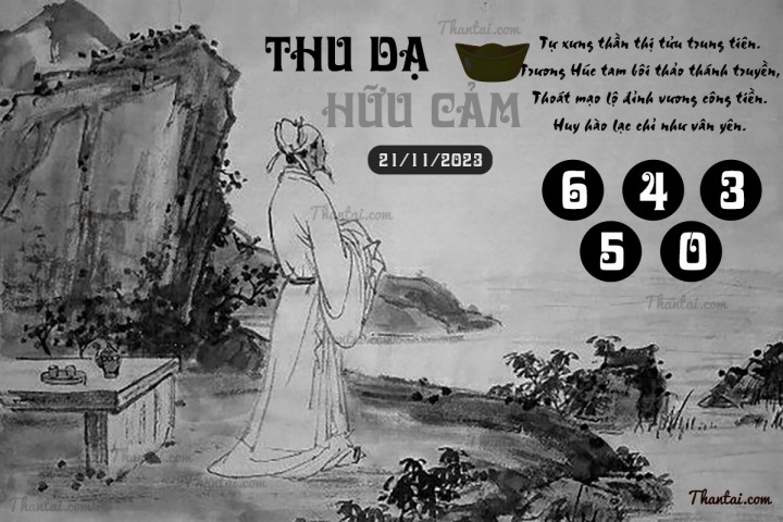 THU DẠ HỮU CẢM 06/11/2023