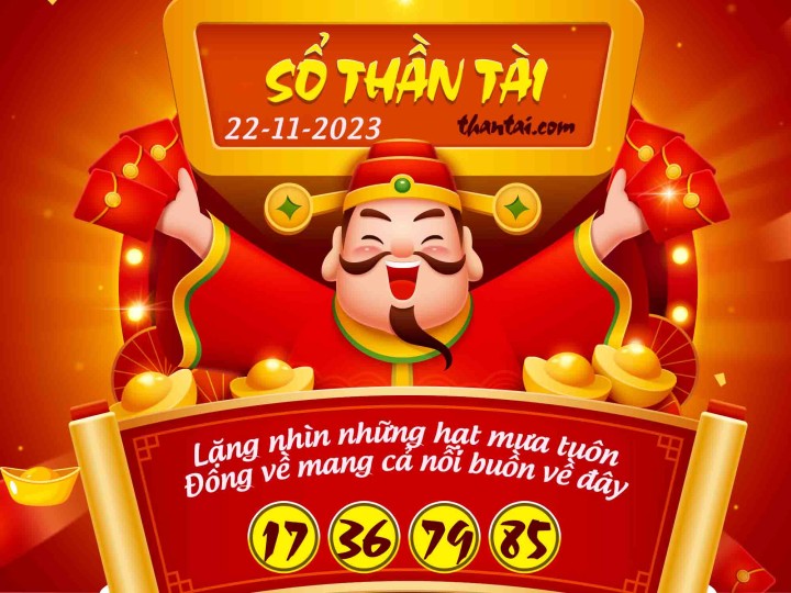 SỔ THẦN TÀI 07/11/2023