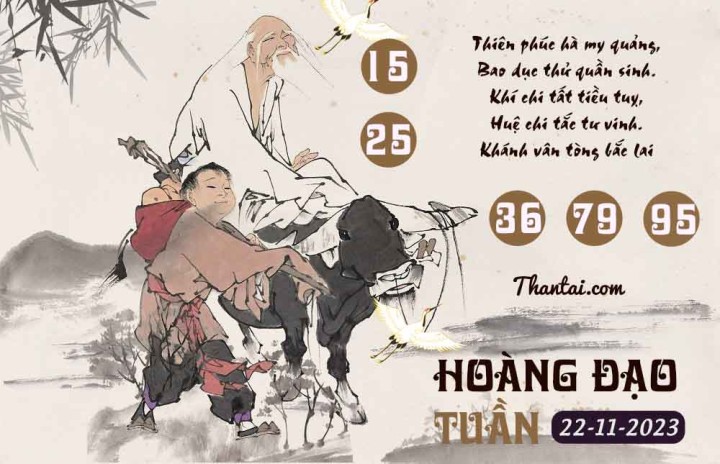 HOÀNG ĐẠO TUẦN 07/11/2023