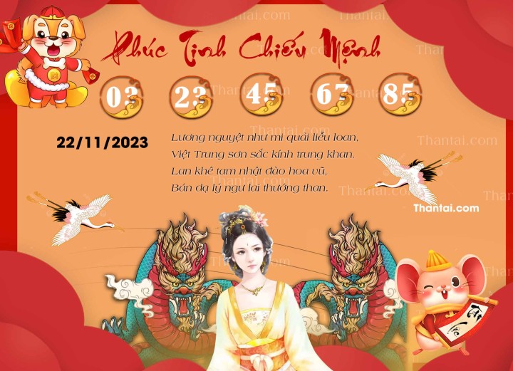 Phúc Tinh Chiếu Mệnh 07/11/2023