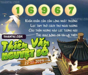 THIÊN VĂN NGUYỆT SỐ 22/11/2023