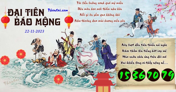 Đại Tiên Báo Mộng 07/11/2023