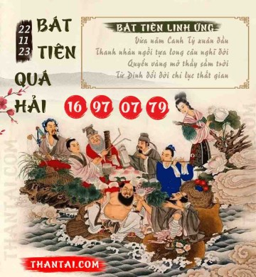 BÁT TIÊN QUÁ HẢI 22/11/2023