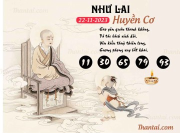 NHƯ LAI HUYỀN CƠ 22/11/2023