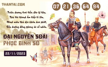 Đại Nguyên Soái 22/11/2023