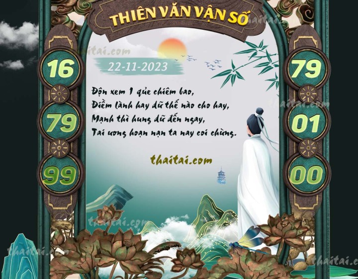 THIÊN VĂN VẬN SỐ 07/11/2023