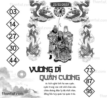 Vương Dĩ Quân Cương 22/11/2023