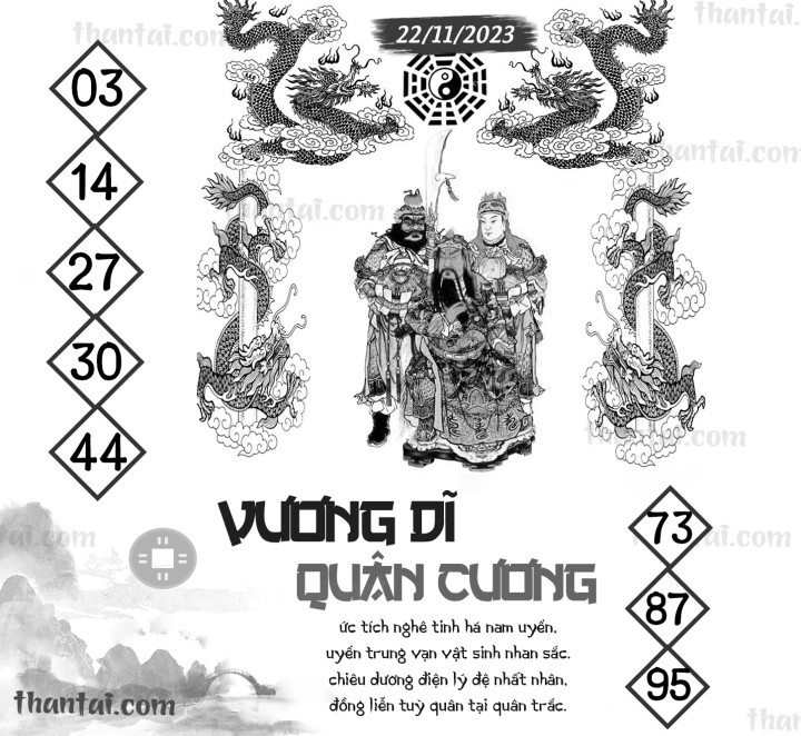 Vương Dĩ Quân Cương 07/11/2023