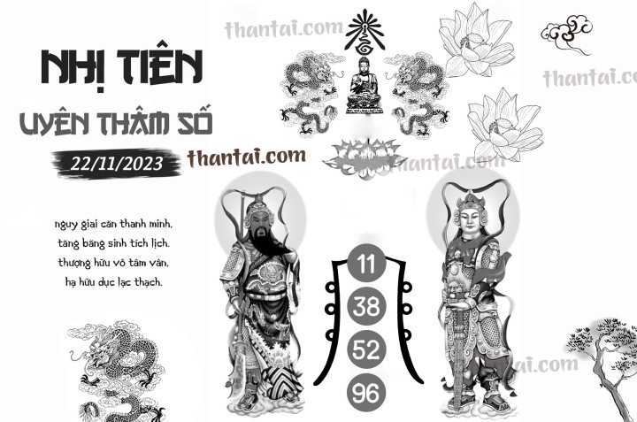 NHỊ TIÊN UYÊN THÂM SỐ 07/11/2023