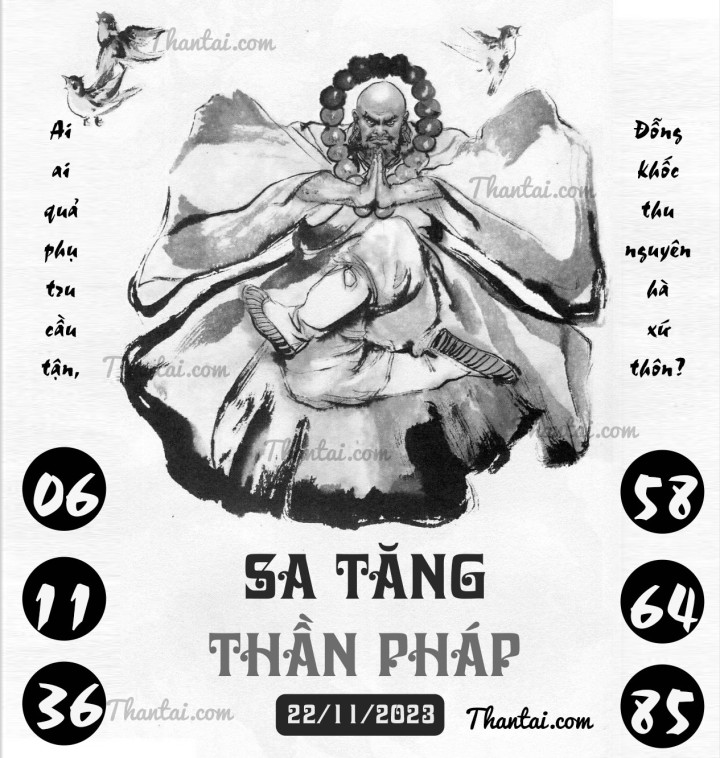 SA TĂNG THẦN PHÁP 07/11/2023