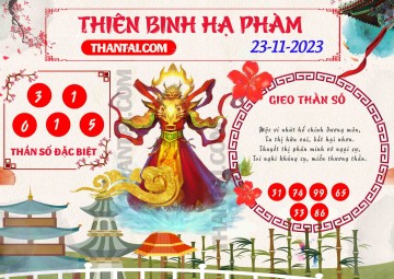 Thiên Binh Hạ Phàm 23/11/2023