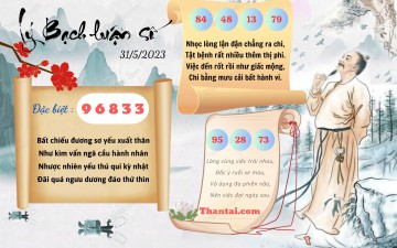 Lý Bạch Luận Số 31/05/2023