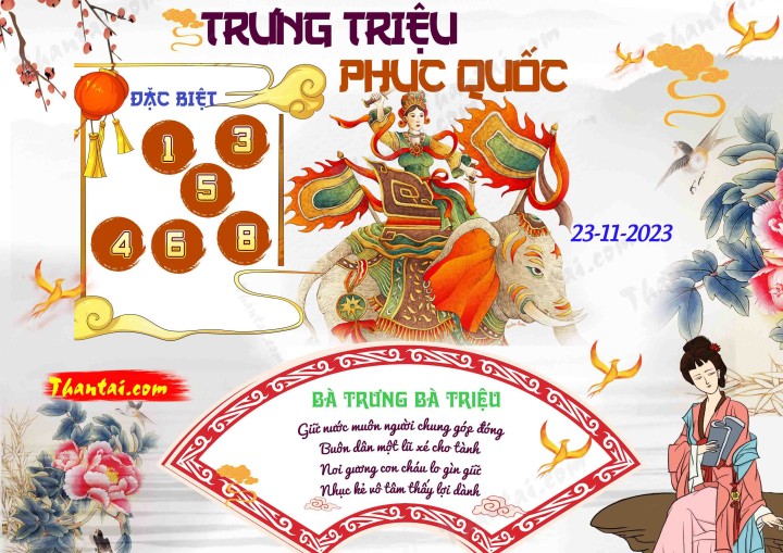 Trưng Triệu Phục Quốc 08/11/2023