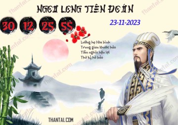 Ngọa Long Tiên Đoán 23/11/2023