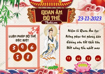 Quan Âm Độ Thế 23/11/2023