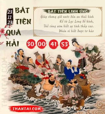 BÁT TIÊN QUÁ HẢI 23/11/2023