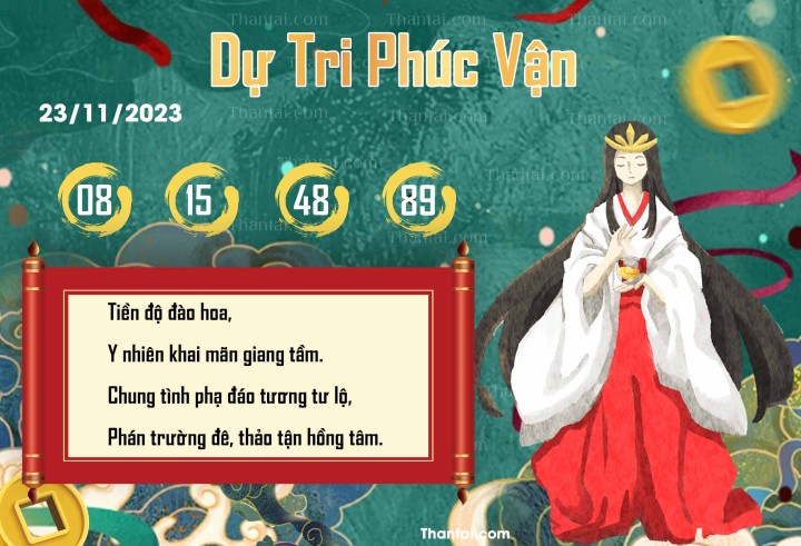 DỰ TRI PHÚC VẬN 08/11/2023
