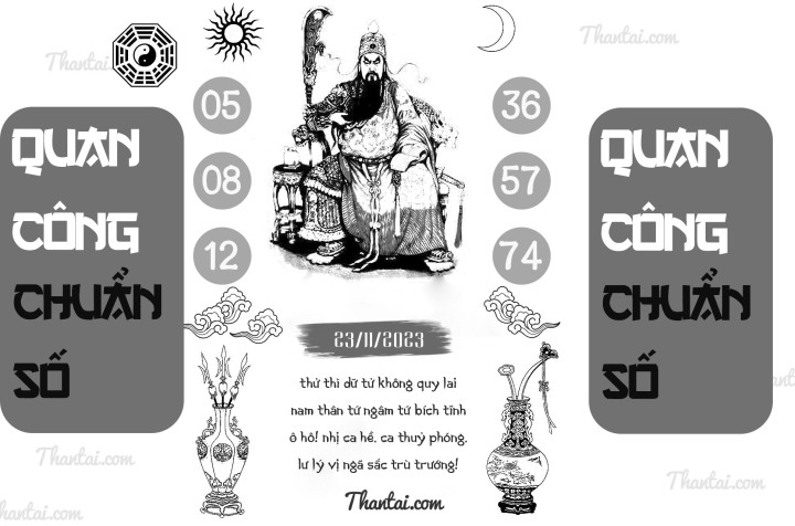 QUAN CÔNG CHUẨN SỐ 08/11/2023
