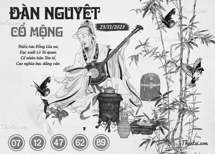 ĐÀN NGUYỆT CỔ MỘNG 08/11/2023