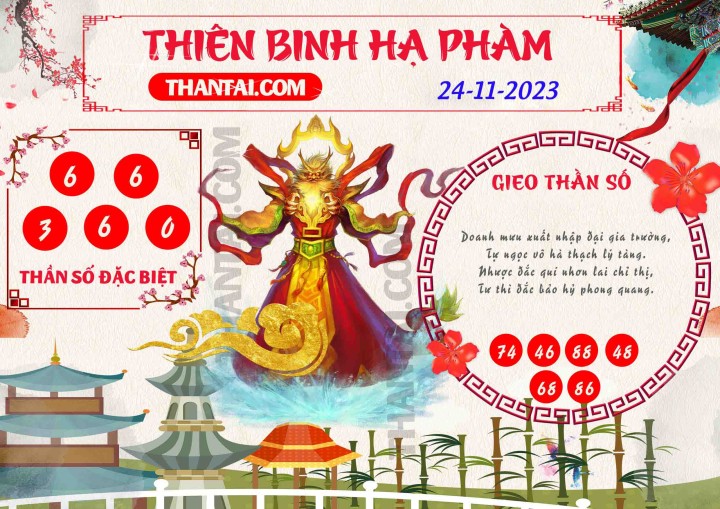 Thiên Binh Hạ Phàm 09/11/2023