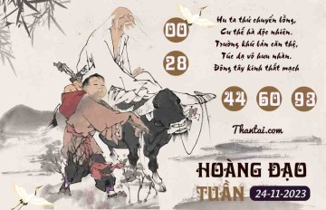 HOÀNG ĐẠO TUẦN 24/11/2023