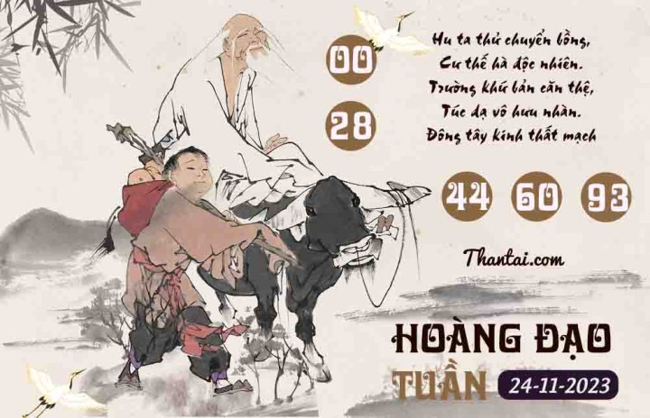 HOÀNG ĐẠO TUẦN 09/11/2023
