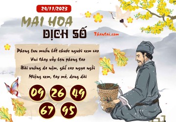 Mai Hoa Dịch Số 24/11/2023