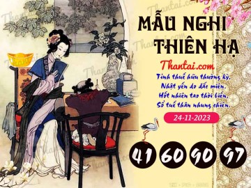 Mẫu Nghi Thiên Hạ 24/11/2023