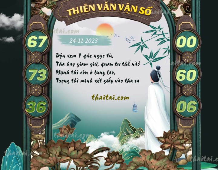 THIÊN VĂN VẬN SỐ 09/11/2023