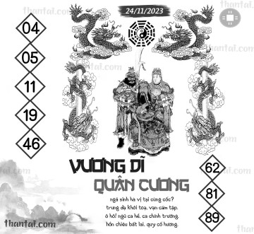 Vương Dĩ Quân Cương 24/11/2023