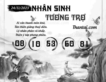 NHÂN SINH TƯƠNG TRỢ 24/11/2023