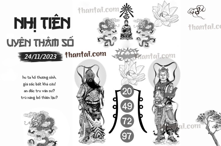 NHỊ TIÊN UYÊN THÂM SỐ 09/11/2023