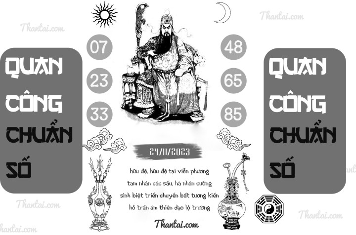 QUAN CÔNG CHUẨN SỐ 09/11/2023