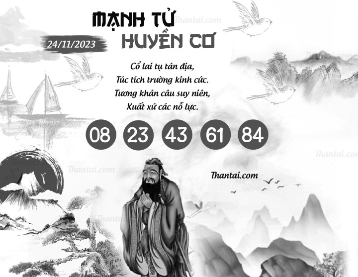 MẠNH TỬ HUYỀN CƠ 09/11/2023