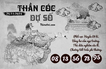 THẦN CÓC DỰ SỐ 24/11/2023