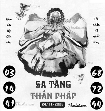 SA TĂNG THẦN PHÁP 24/11/2023