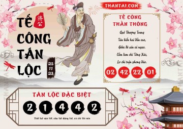 Tế Công Tán Lộc 25/11/2023